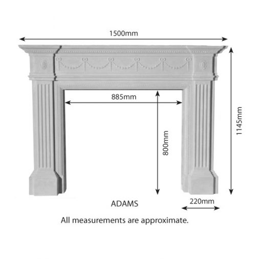 Fire Surround - FS-Adams